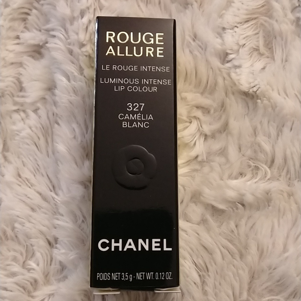 ✨Rare✨ Chanel 2020 LE Rouge Allure Luminous Intense Lip Color: 327 Camelia Blanc